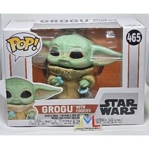 Star Wars - The Mandalorian - Grogu with Cookie Funko Pop Vinyl #465